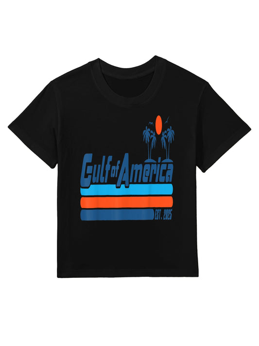 Gulf of USA America Est 2025 Retro Vintage Beach Mens Women Kids T-Shirt