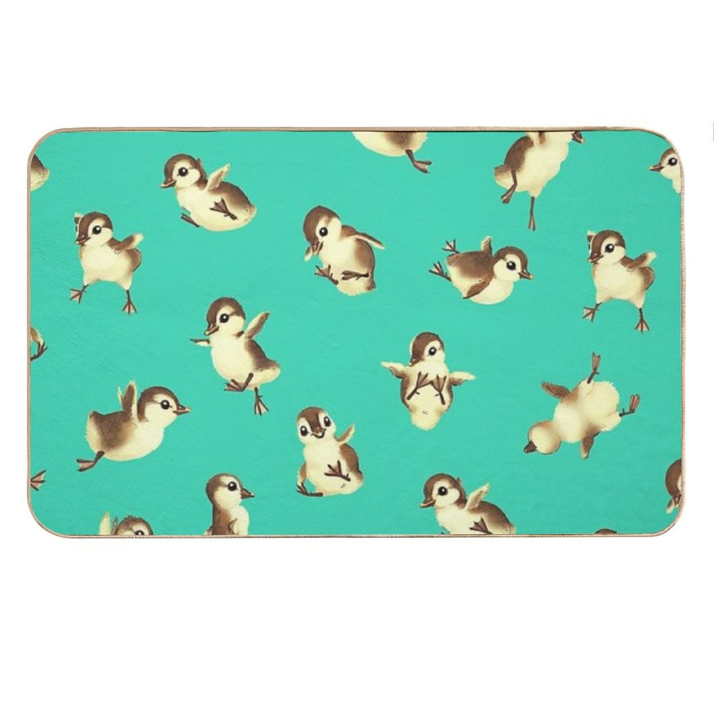 Airborne Baby Ducks Bath Mat