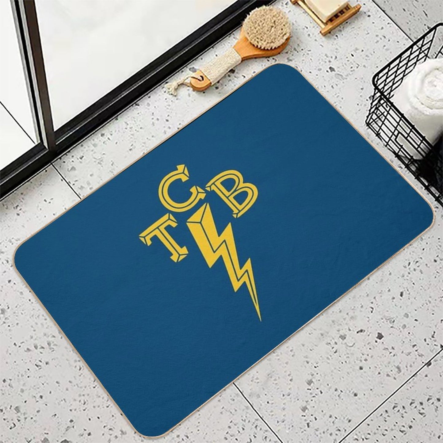 Elvis - The King of Rock N Roll TCB Bath Mat