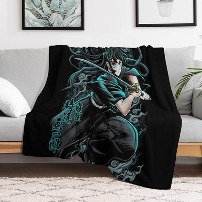 Muichiro Tokito Throw Blanket