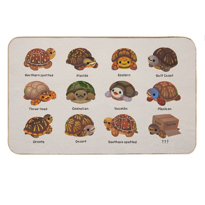 Box Turtle Bath Mat