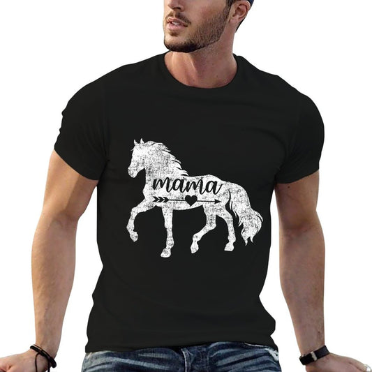 Horse Mama Shirt - Funny Horse Lover Mom Mother&#39;s Day T-Shirt