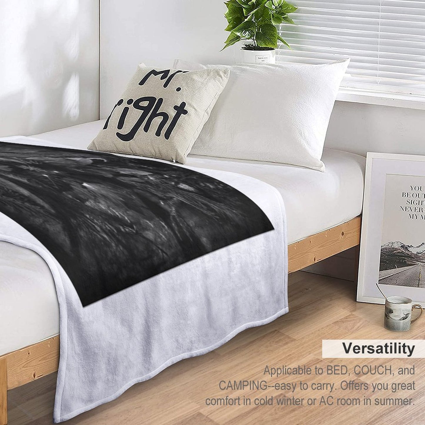 Moonlight #2 Throw Blanket