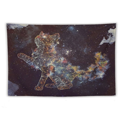Celestial Cat Tapestry