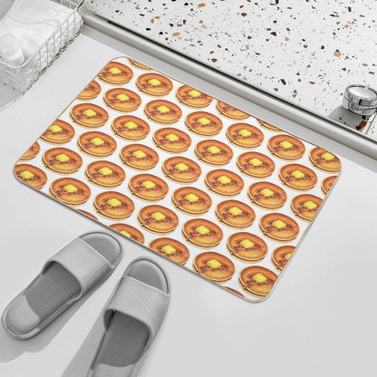 Pancakes Pattern  Rapid-Drying Bath Mat