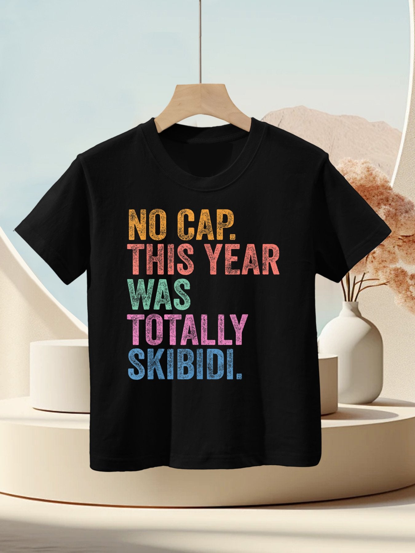 End Of The Year Teacher No Cap This Year Was Totally Kids T-Shirt