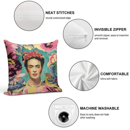 Frida Kahlo V Soft Style Accent Throw Pillow