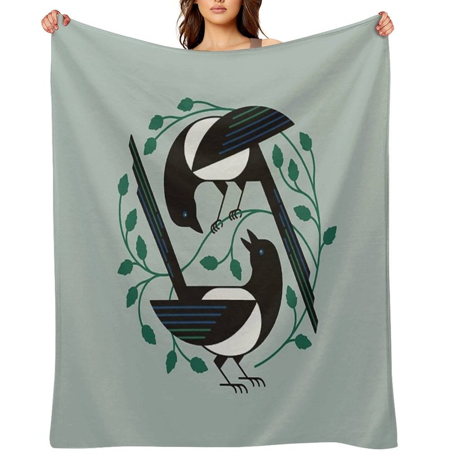 The Joy of Spring Throw Blanket