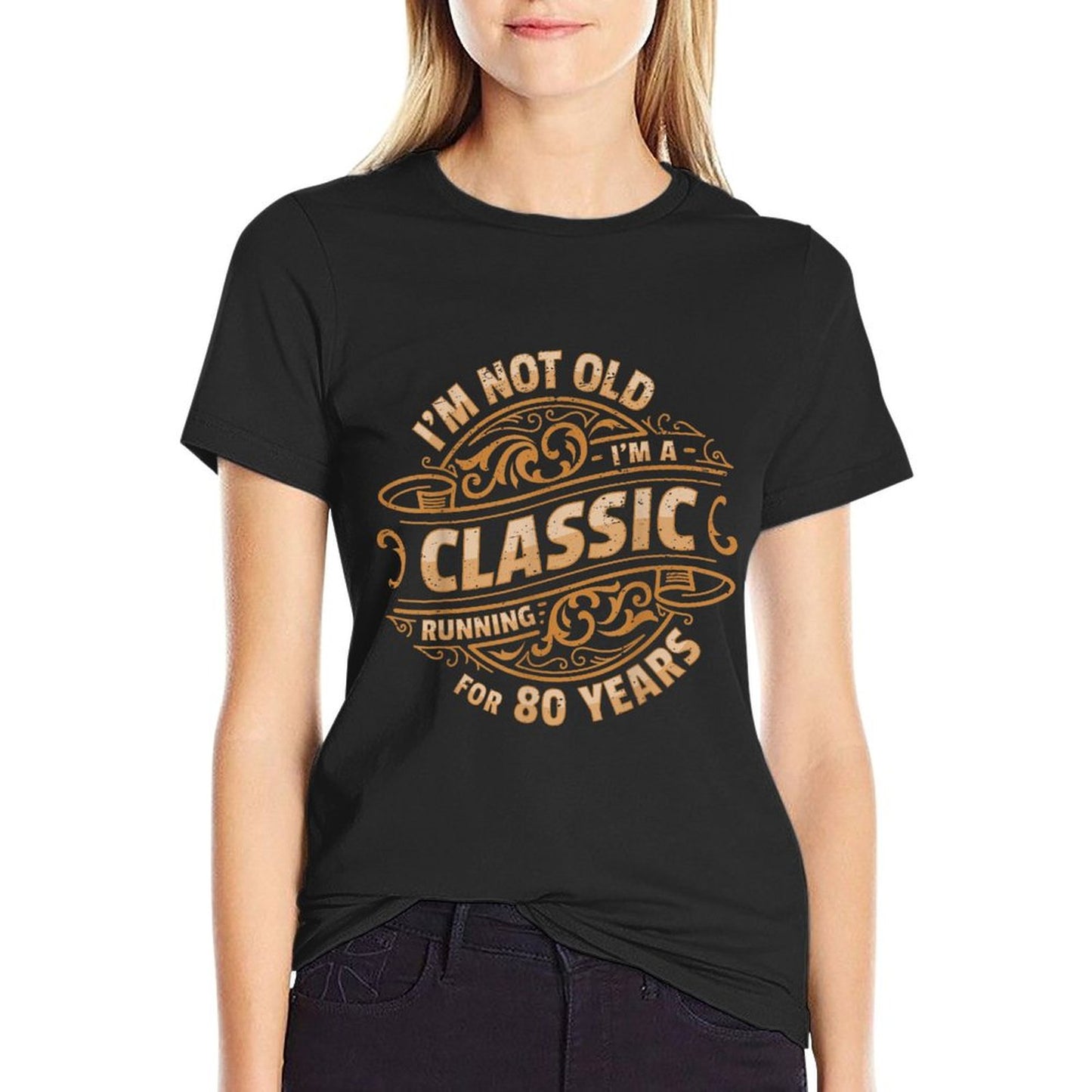 Classic 80 Year Old Man I Vintage 80th Birthday T-Shirt