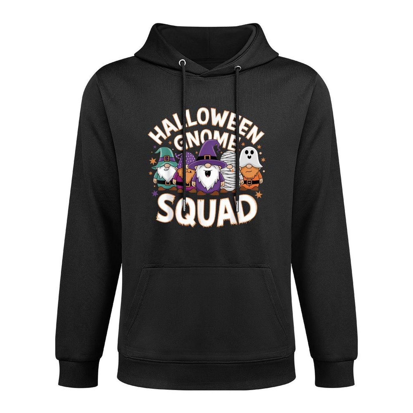 Halloween Gnome Squad Cute Group Family Costume Kangaroo Pocket Hoodie