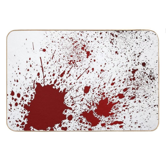 Blood Splatter Bath Mat