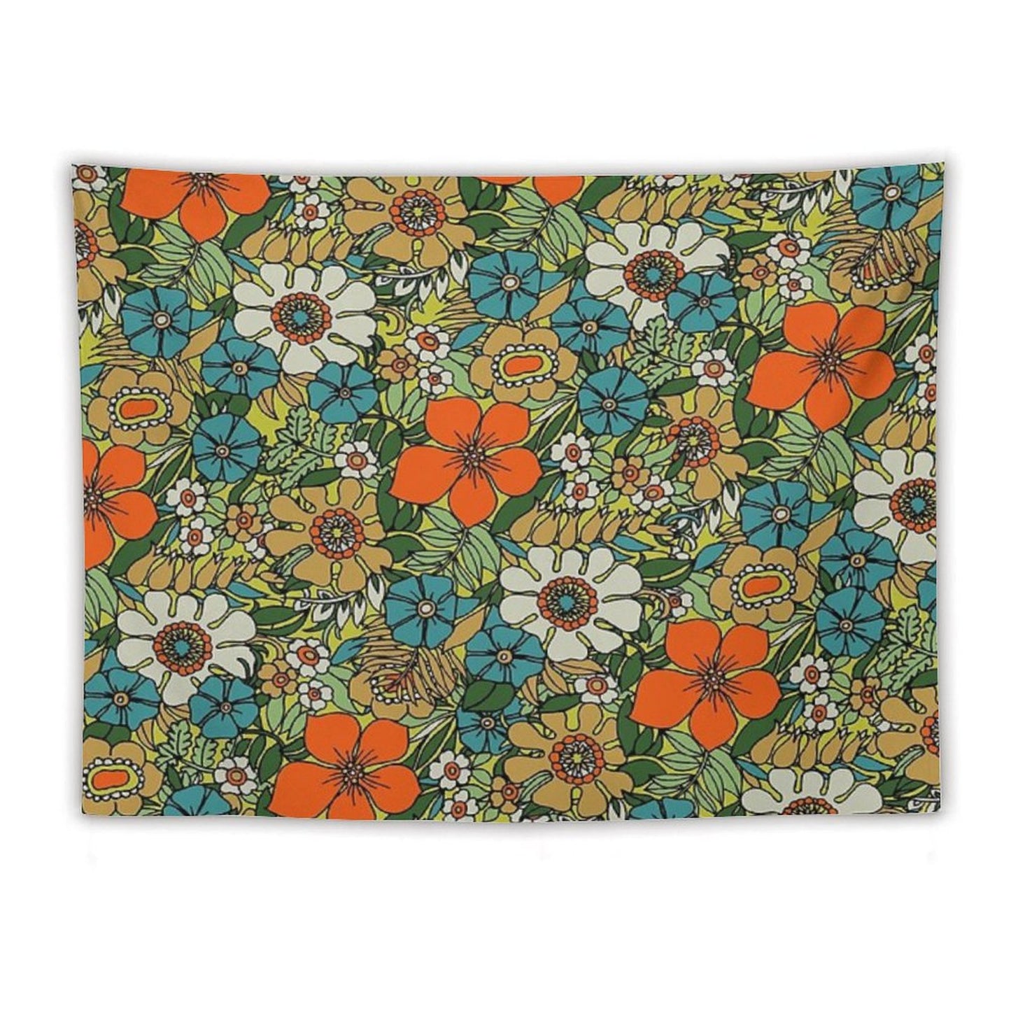 70s Plate Tapestry