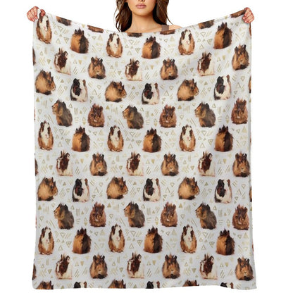 The Essential Guinea Pig Throw Blanket