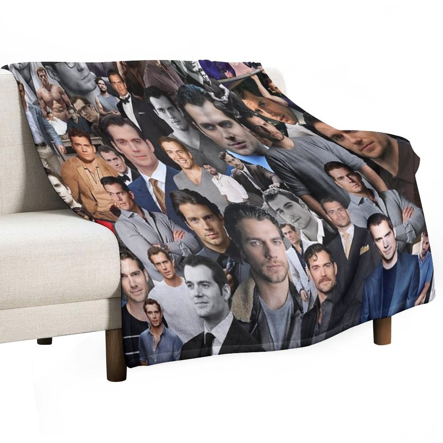 Henry Cavill Throw Blanket