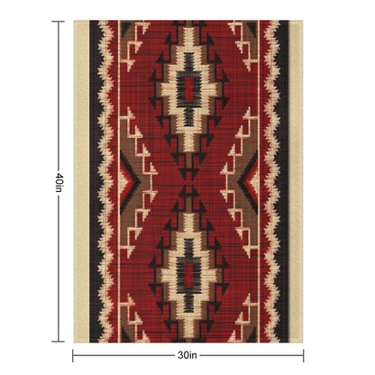 Navajo PATTERNS TRIBAL ETHNIC Throw Blanket