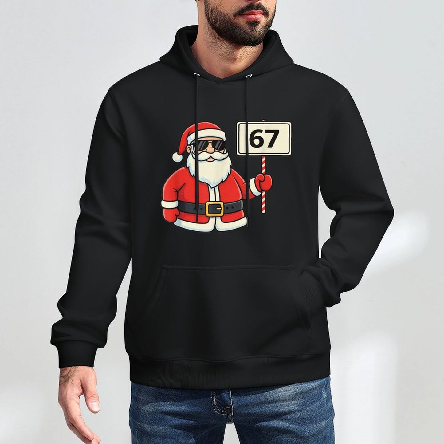 67 Meme Funny Six Seven Christmas Durable Construction Hoodie