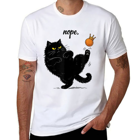 Nope No Kings In America We The People Political  Cotton T-Shirt