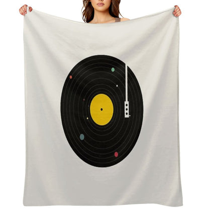 Music Everywhere Throw Blanket