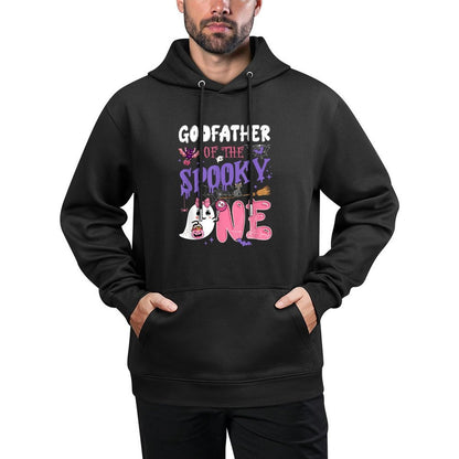 Godfather Of The Spooky One 1St Birthday Girl Halloween Layering Staple Hoodie