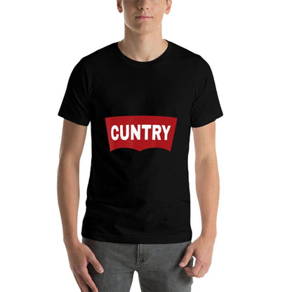 CUNTRY  Rodeo Western Cowgirl Cowboy  Easy-care T-Shirt