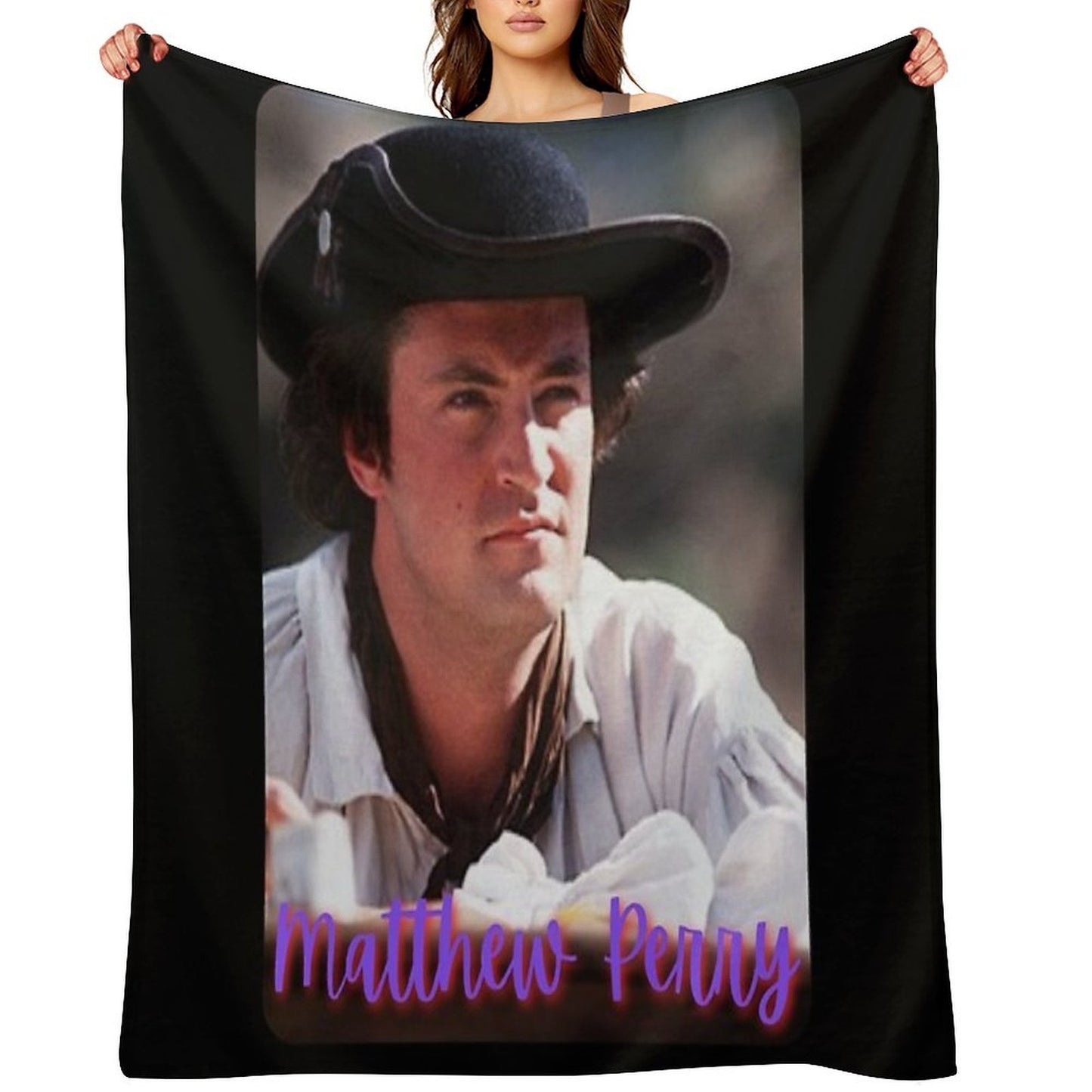 Matthew Perry Throw Blanket