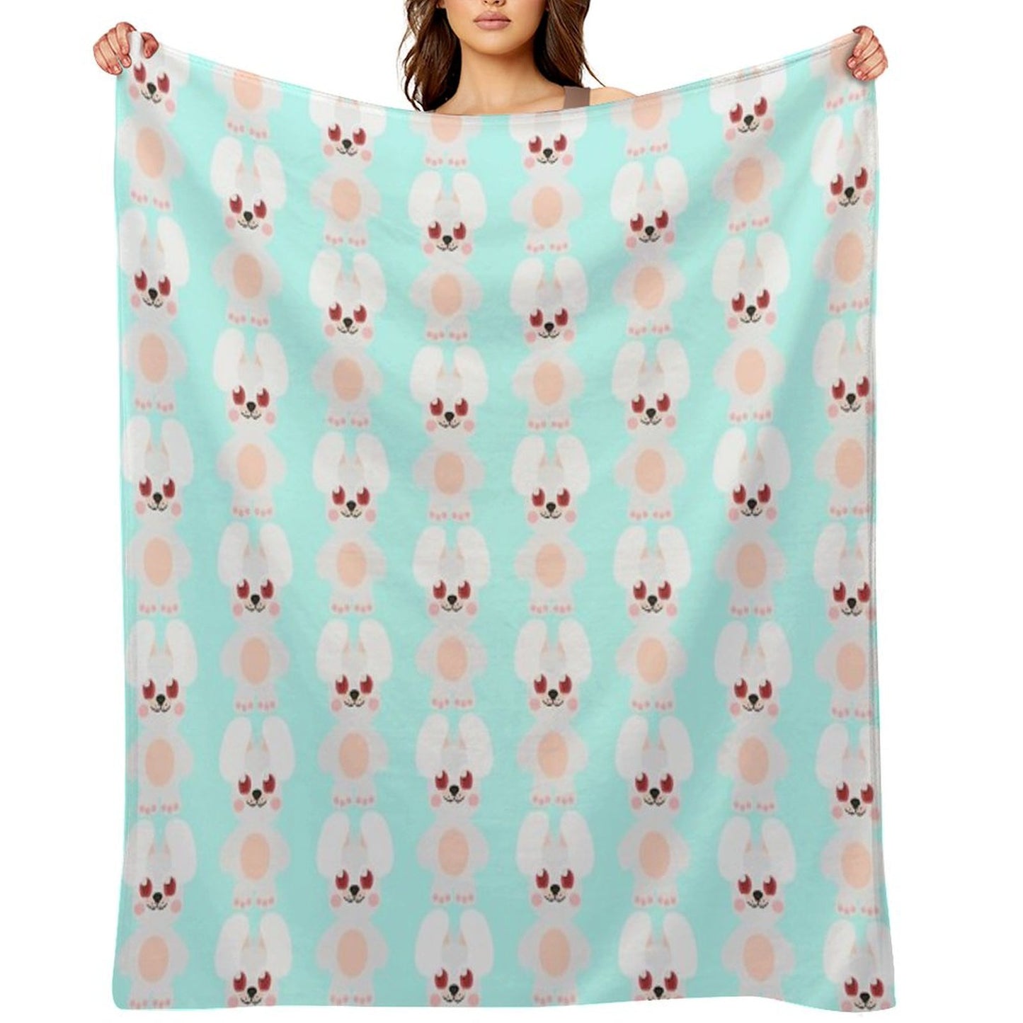 Bandy The Bunny Throw Blanket