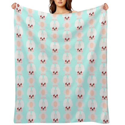 Bandy The Bunny Throw Blanket