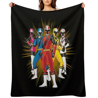 Ninja Ranger Throw Blanket
