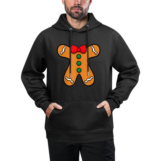 Gingerbread Man Body Costume for Halloween Or Christmas Casual Wear Hoodie