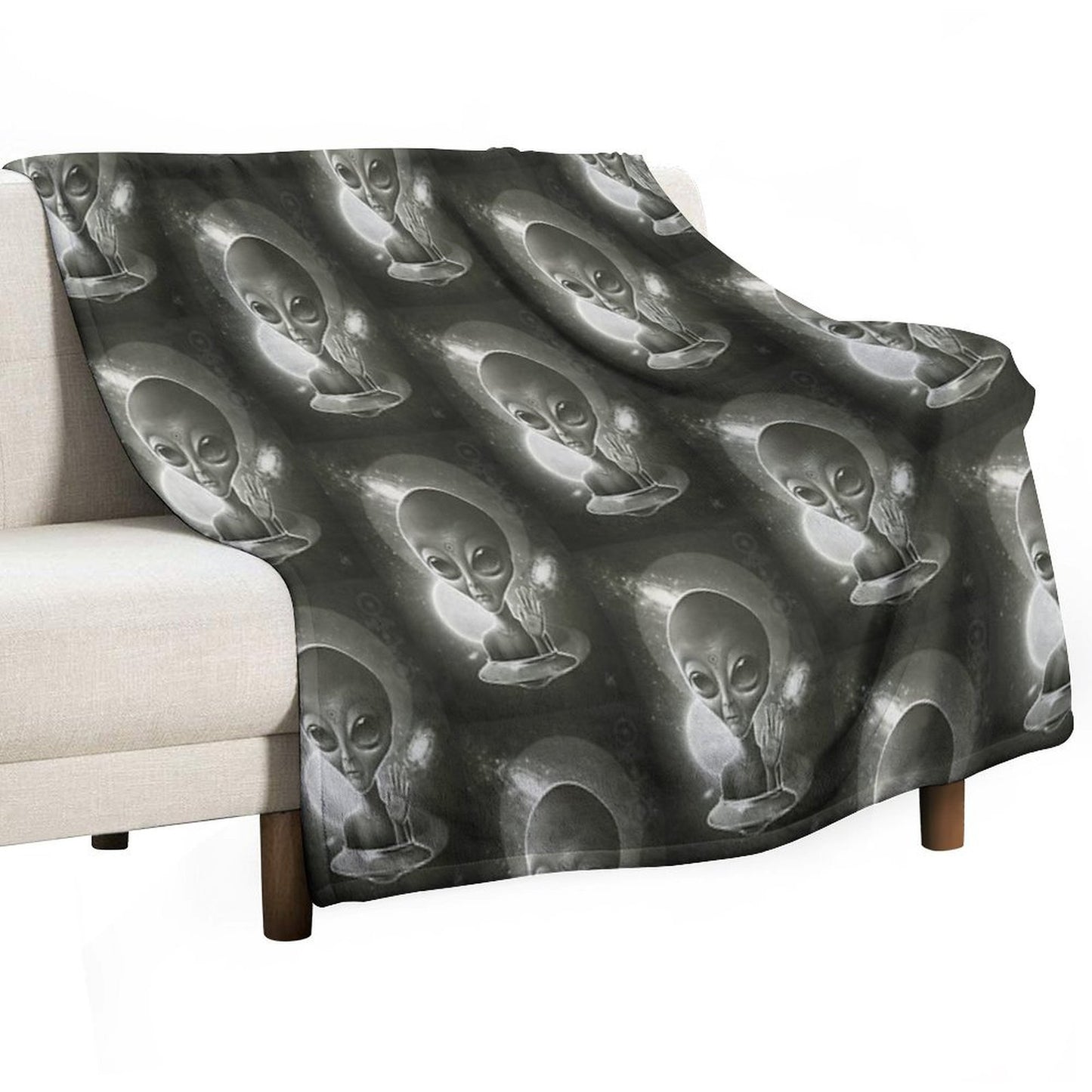Alien II Throw Blanket