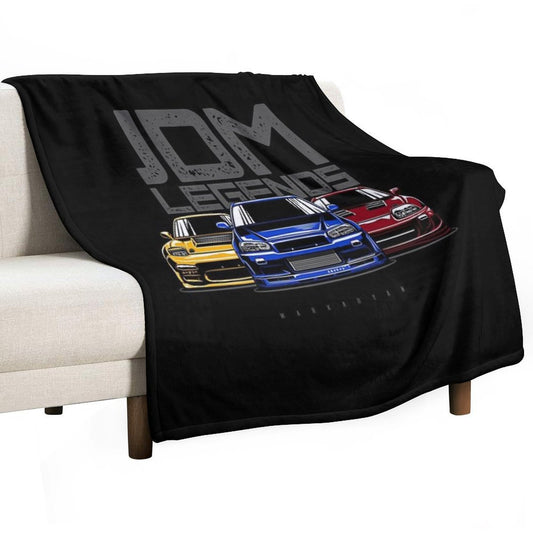 JDM Legend Throw Blanket