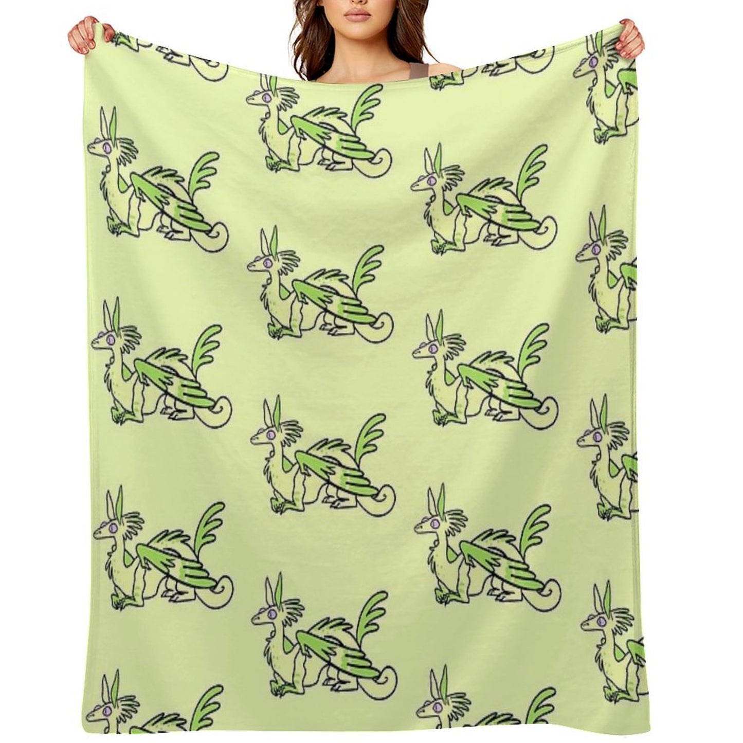 Willowyrm Throw Blanket