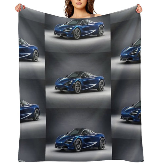McLaren 720s Throw Blanket