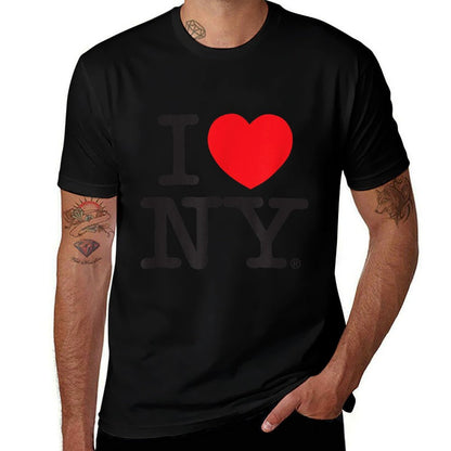 I LOVE NY Classic Logo  Tagless Design T-Shirt