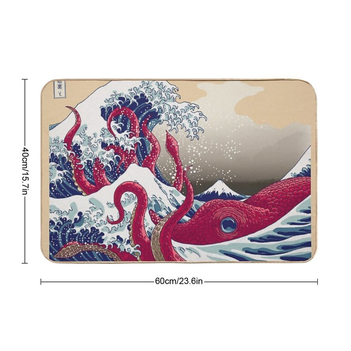 Hoktopusai Bath Mat