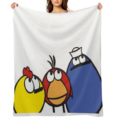 Peep And The Big Wide World Throw Blanket