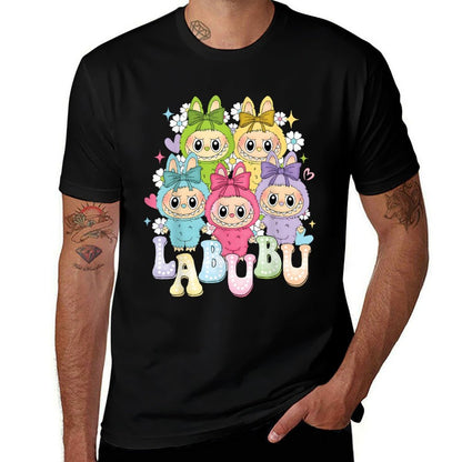 Cute Labubu The Monsters Funny Labubu Lover Men Women Kid  Affordable Price T-Shirt