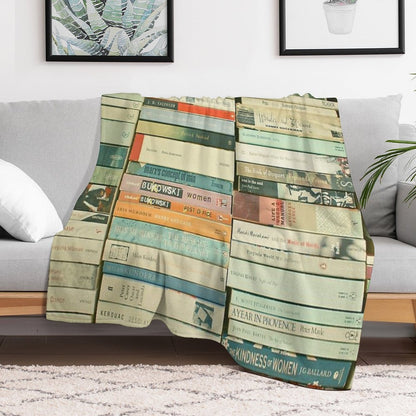 Bookworm Throw Blanket