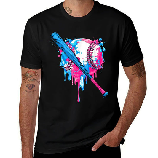 Respect The Drip Baseball Drip Boys Ice Cream Drip Youth  Tagless Design T-Shirt