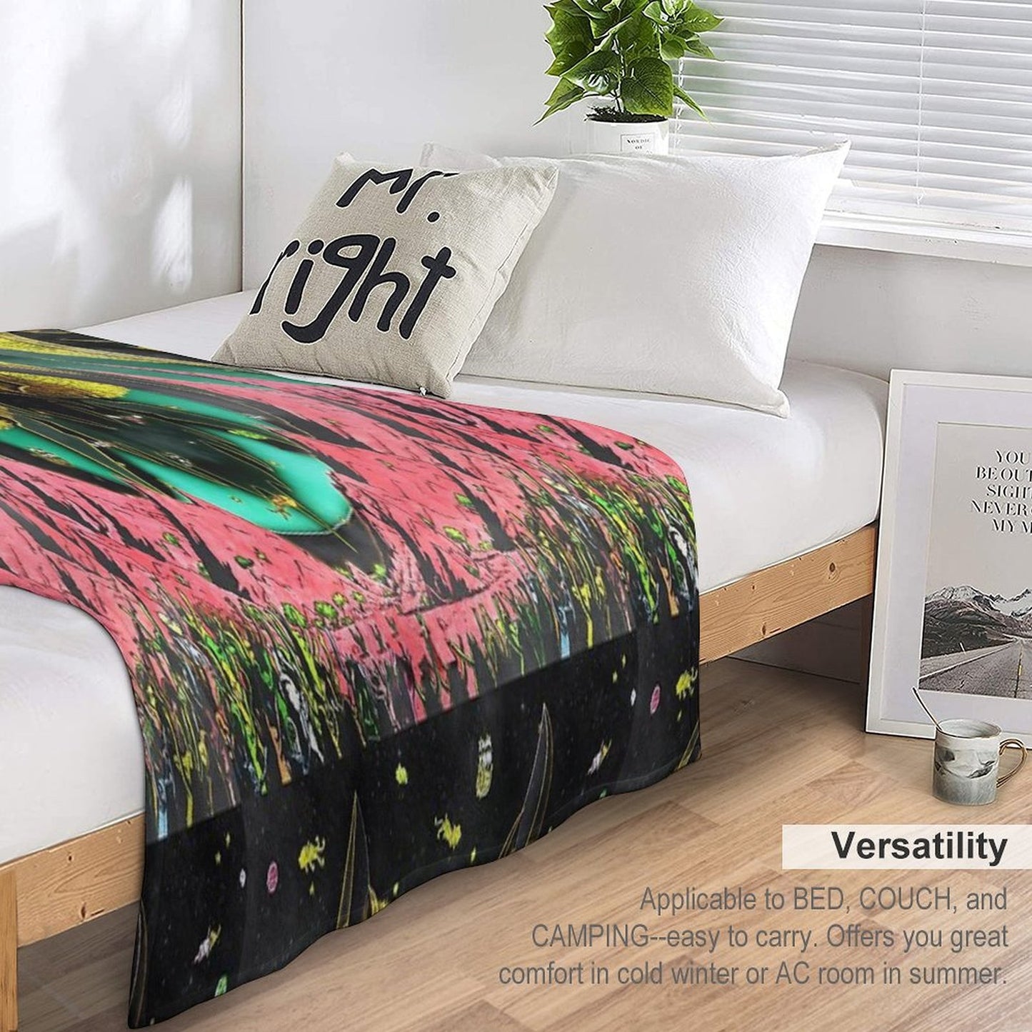 Dance Gavin Dance Merch - Mothership - Dance Gavin Dance -Mothership - DGD Throw Blanket