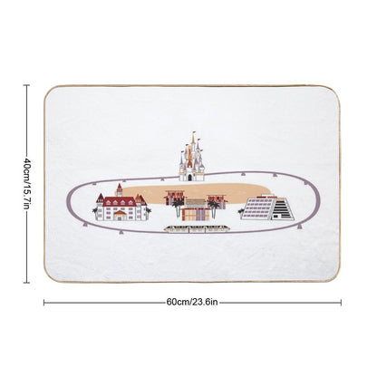Monorail Loop Bath Mat