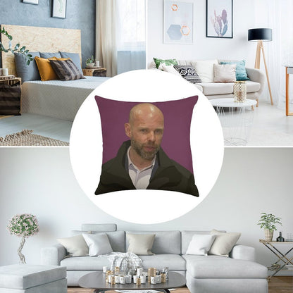 Jeroen Weimar – Victoria’s Commander of The Pandemic Response Linen Throw Pillow Cover
