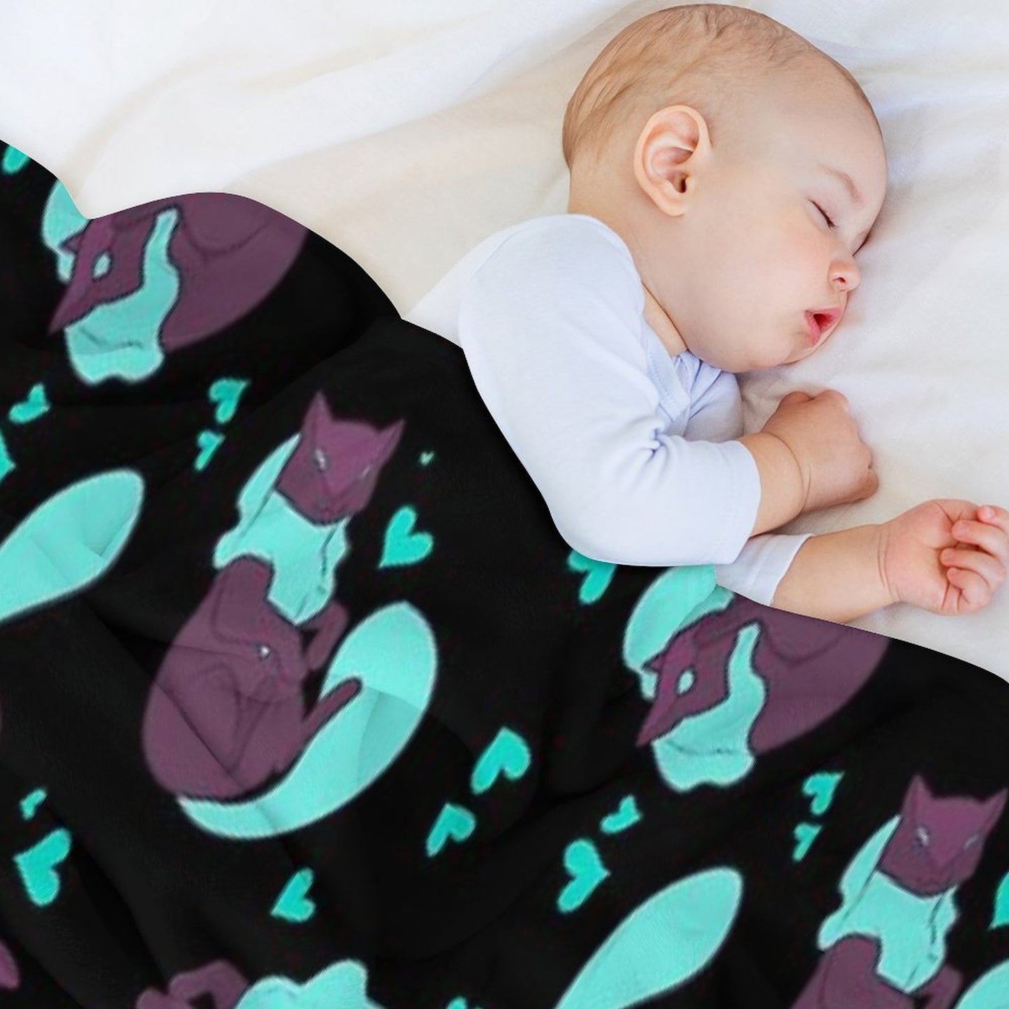 Melog Pattern Throw Blanket