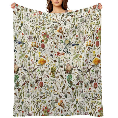 Biology Australia. Throw Blanket