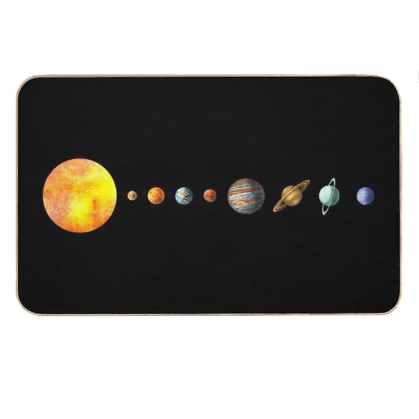 The Solar System Bath Mat