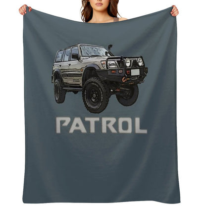 Nissan Patrol GU Throw Blanket