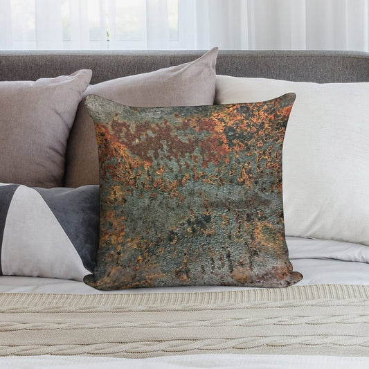 Rust Soft Multiple Sizes Throw Pillow