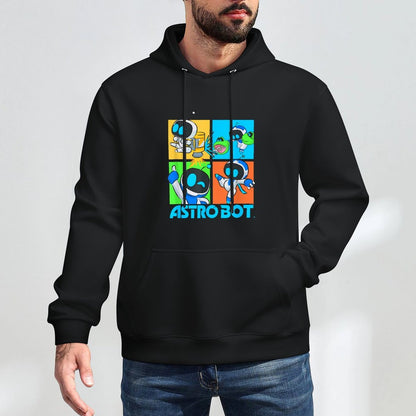 Astro Bot Rescue Mission Fighting Pose Video Game Customizable Surface Hoodie