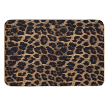Leopard Print Bath Mat