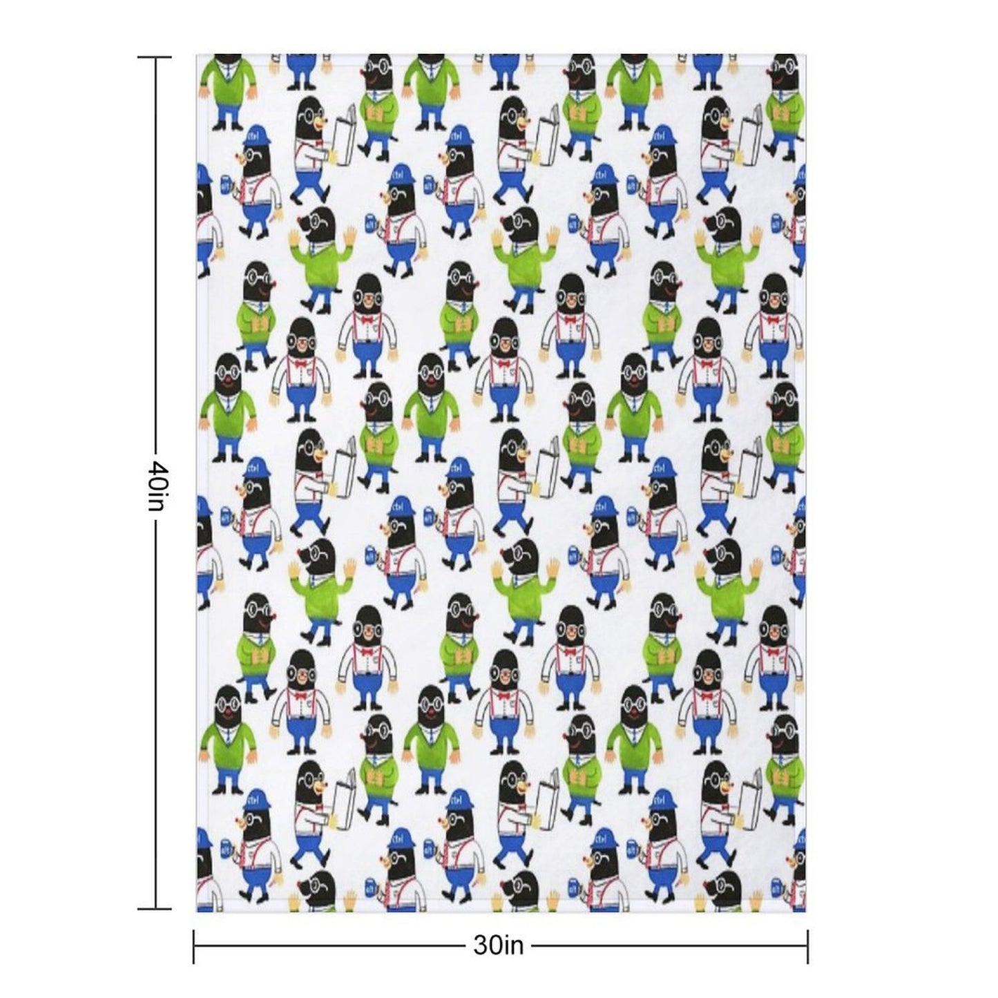 Mole Throw Blanket